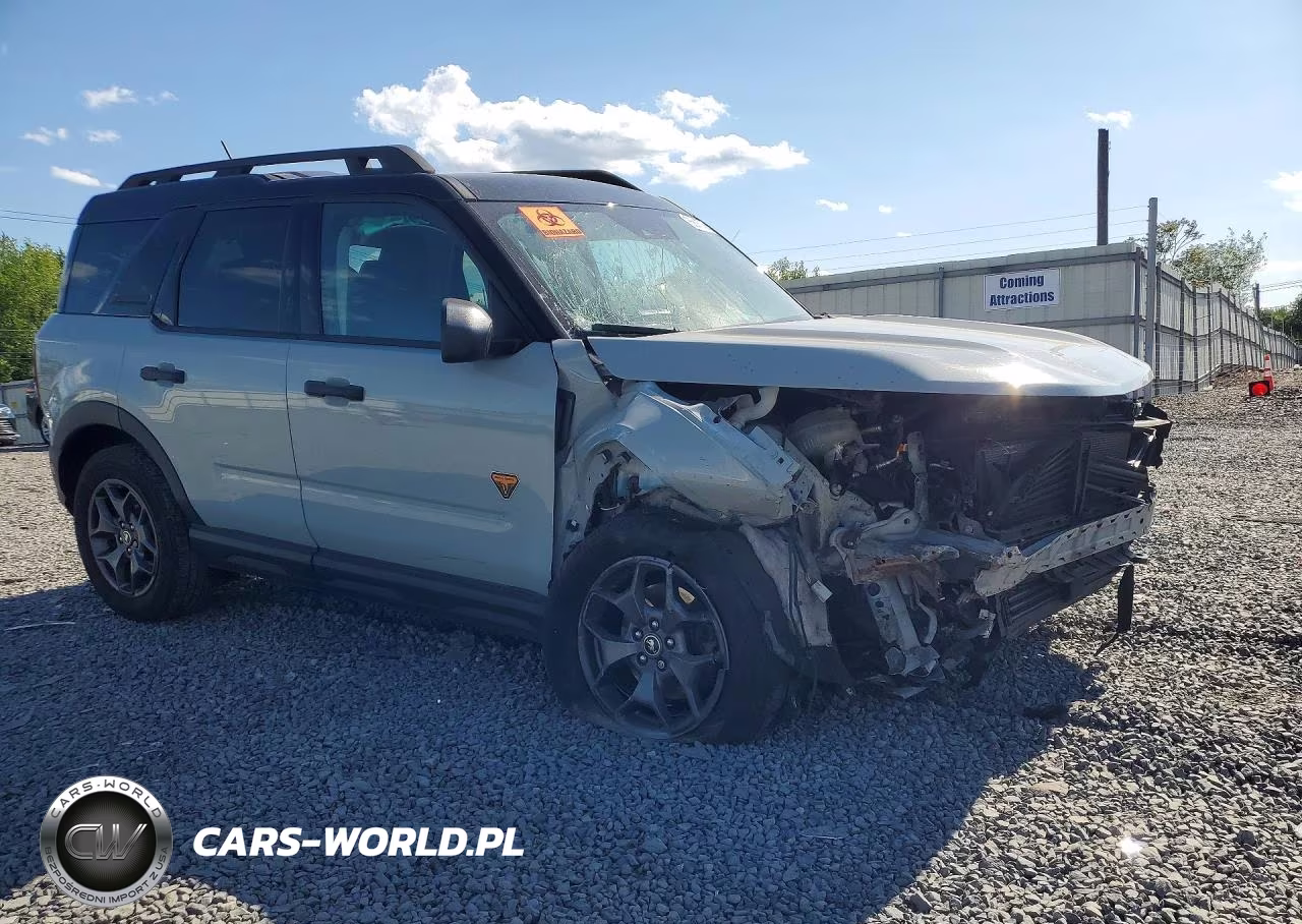 2022 Ford Bronco Sport Badlands VIN:3FMCR9D90NRE10395 - 4