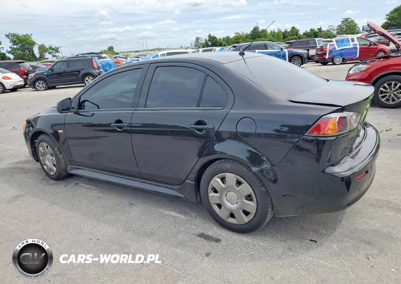 2011 Mitsubishi Lancer Es VIN:JA32U2FU8BU043935 - 2