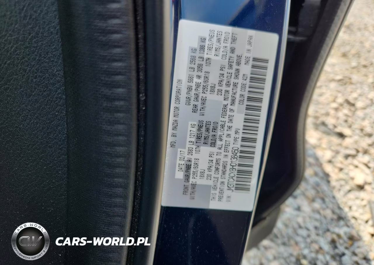 2017 Mazda Cx-9 Touring VIN:JM3TCACY8H0138450 - 13