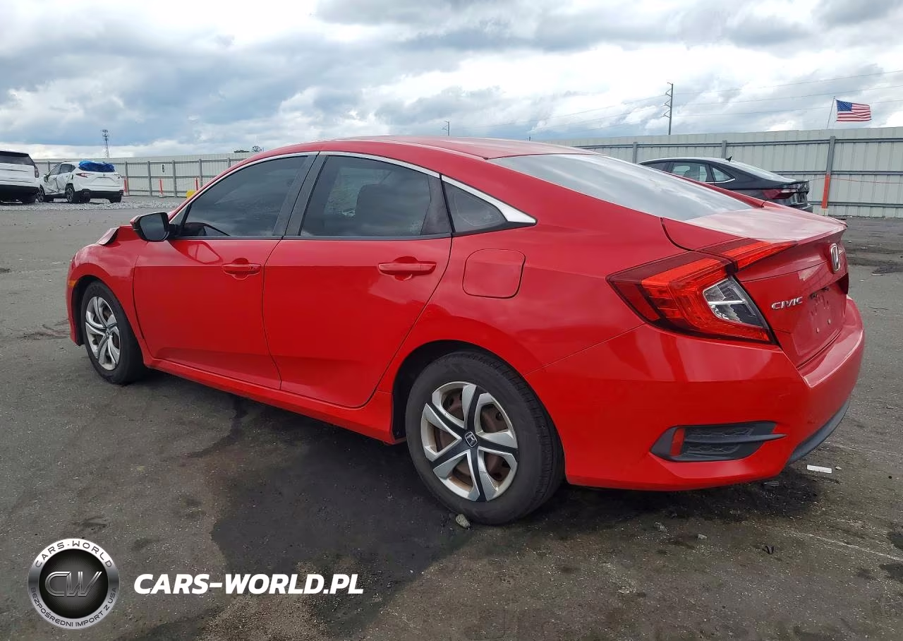 2016 Honda Civic Lx VIN:2HGFC2F52GH521101 - 2