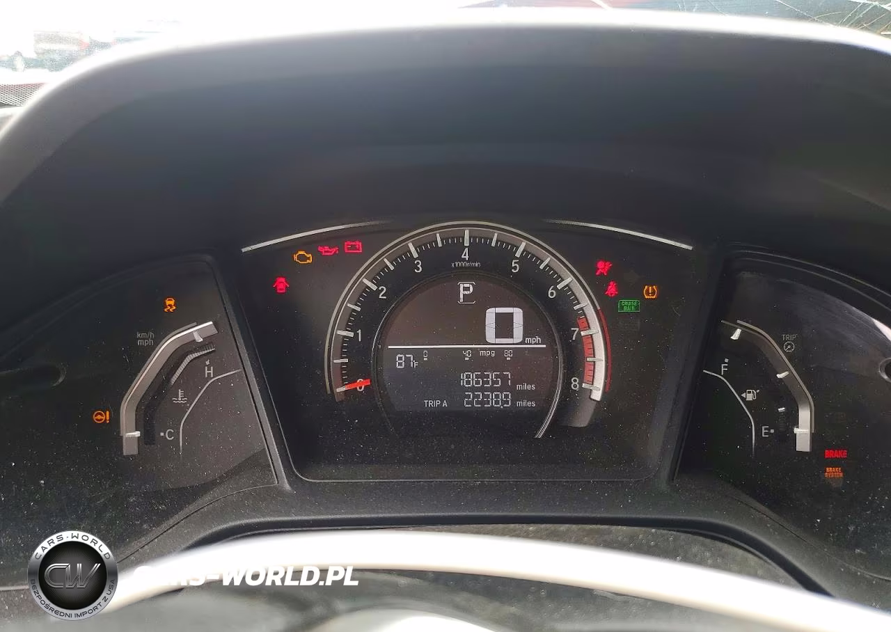 2016 Honda Civic Lx VIN:2HGFC2F52GH521101 - 9