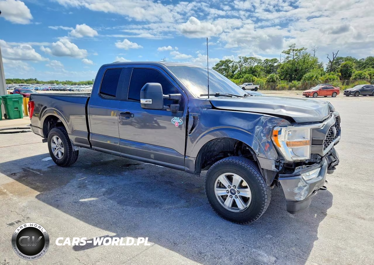 2022 Ford F150 Super Cab VIN:1FTEX1EPXNKD34688 - 4