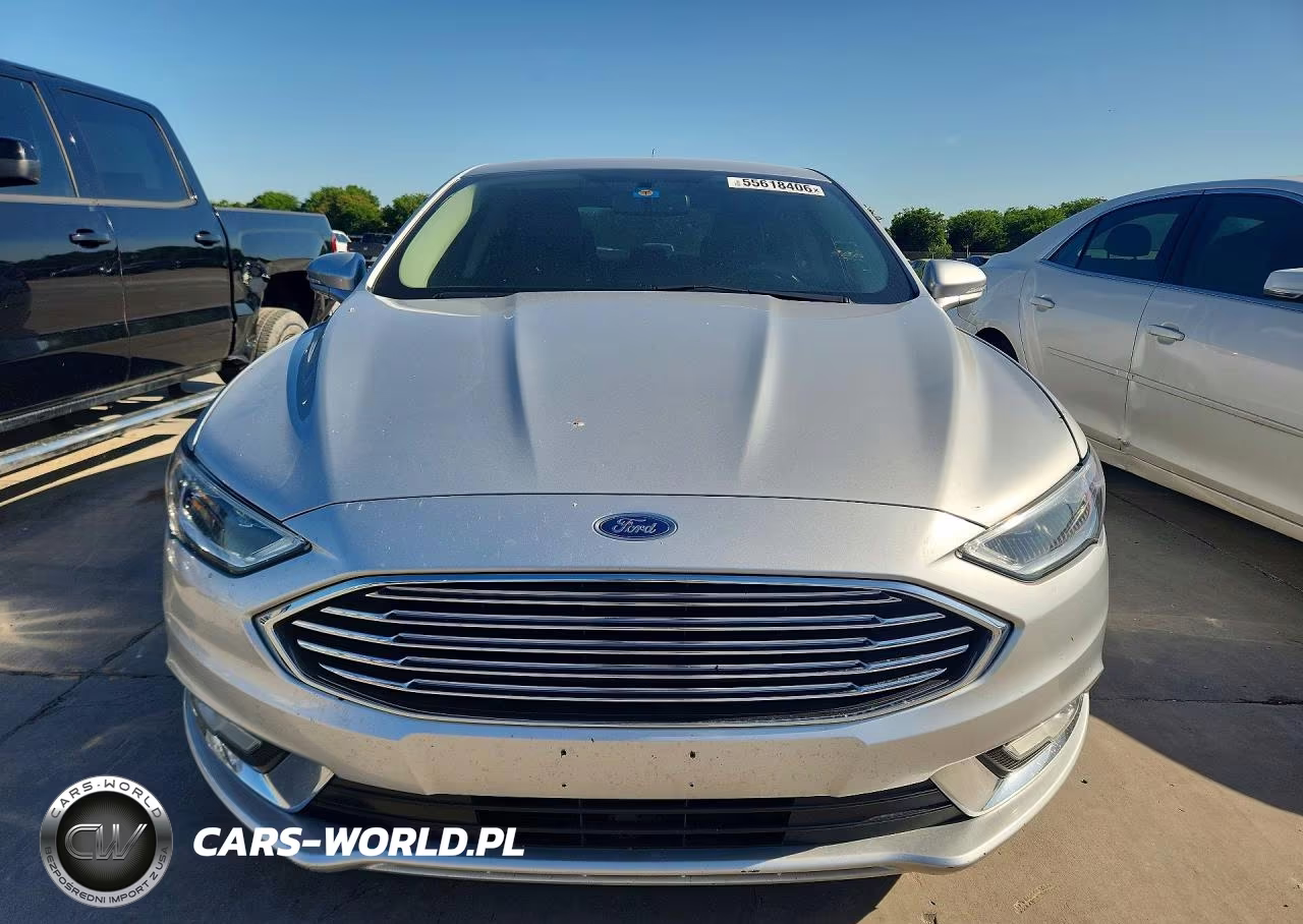 2017 Ford Fusion Se VIN:3FA6P0HDXHR351318 - 5