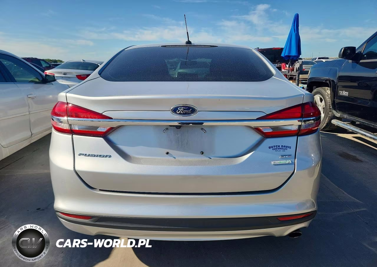 2017 Ford Fusion Se VIN:3FA6P0HDXHR351318 - 6