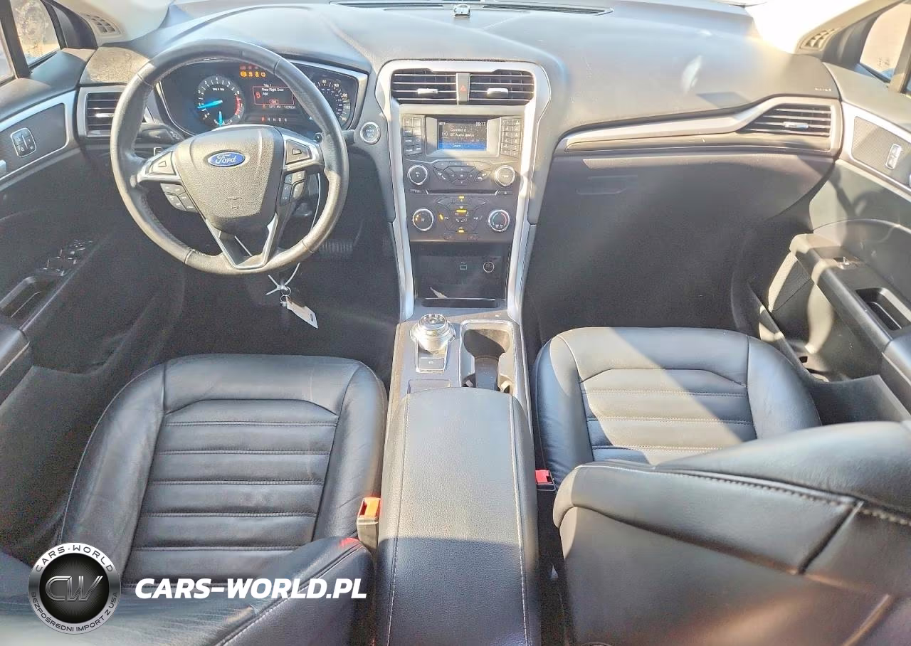 2017 Ford Fusion Se VIN:3FA6P0HDXHR351318 - 8
