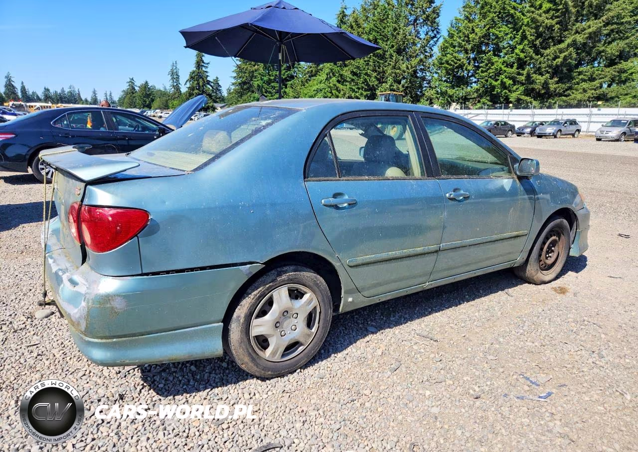 2006 Toyota Corolla Le VIN:1NXBR32E76Z605607 - 3
