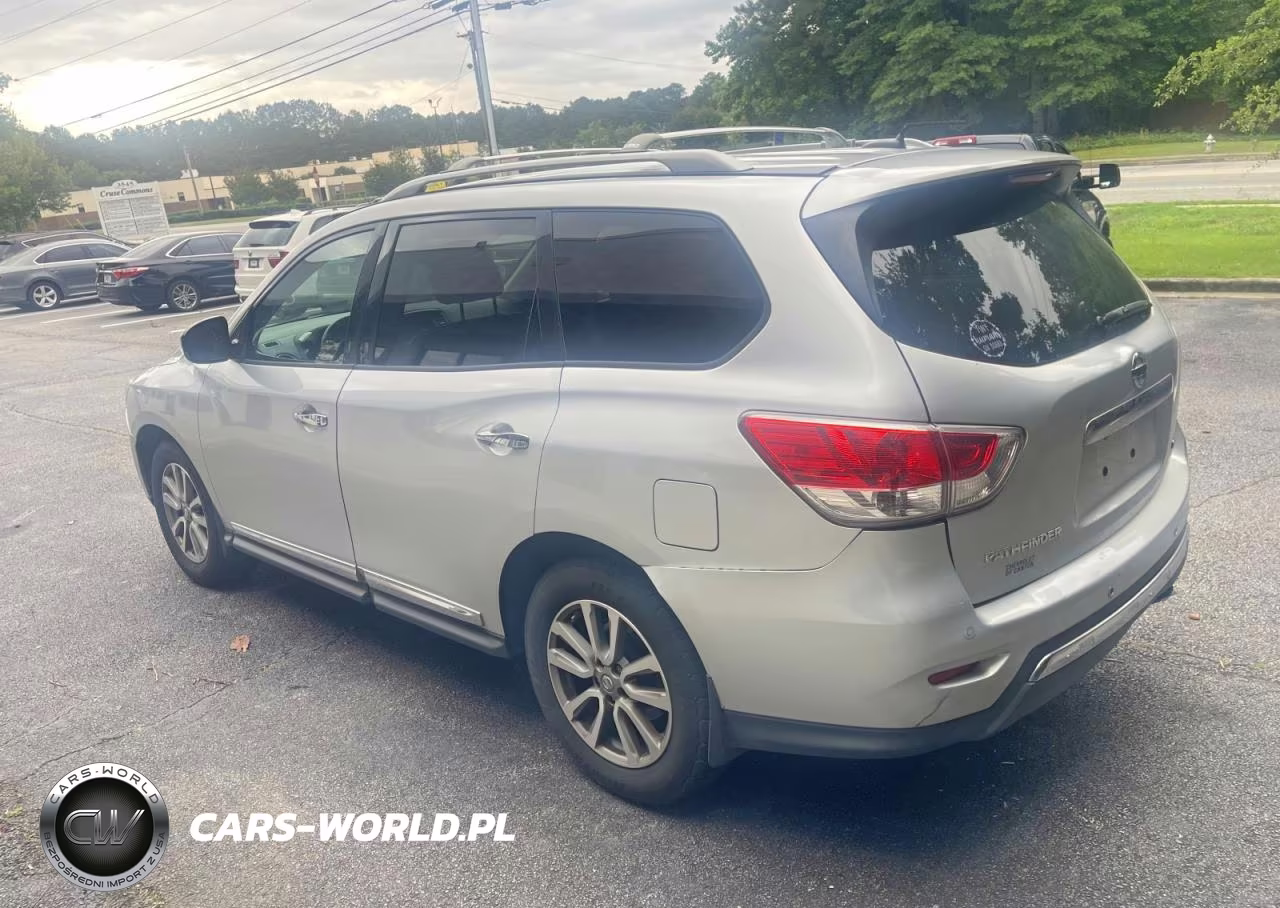2014 Nissan Pathfinder Sl VIN:5N1AR2MNXEC644327 - 3
