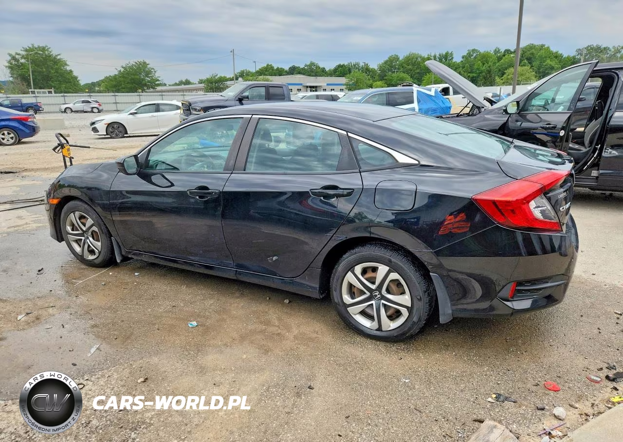 2016 Honda Civic Lx VIN:19XFC2F56GE038219 - 2