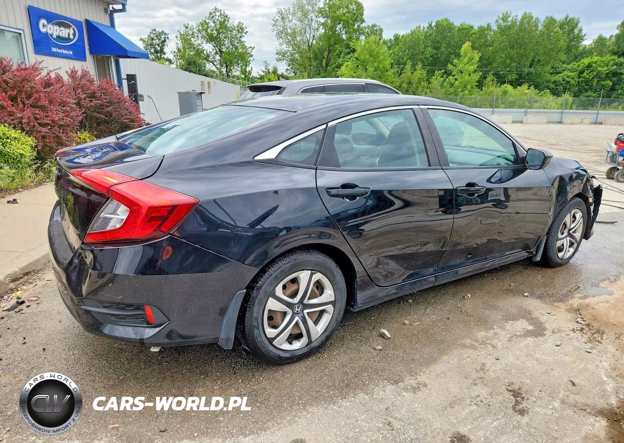 2016 Honda Civic Lx VIN:19XFC2F56GE038219 - 3