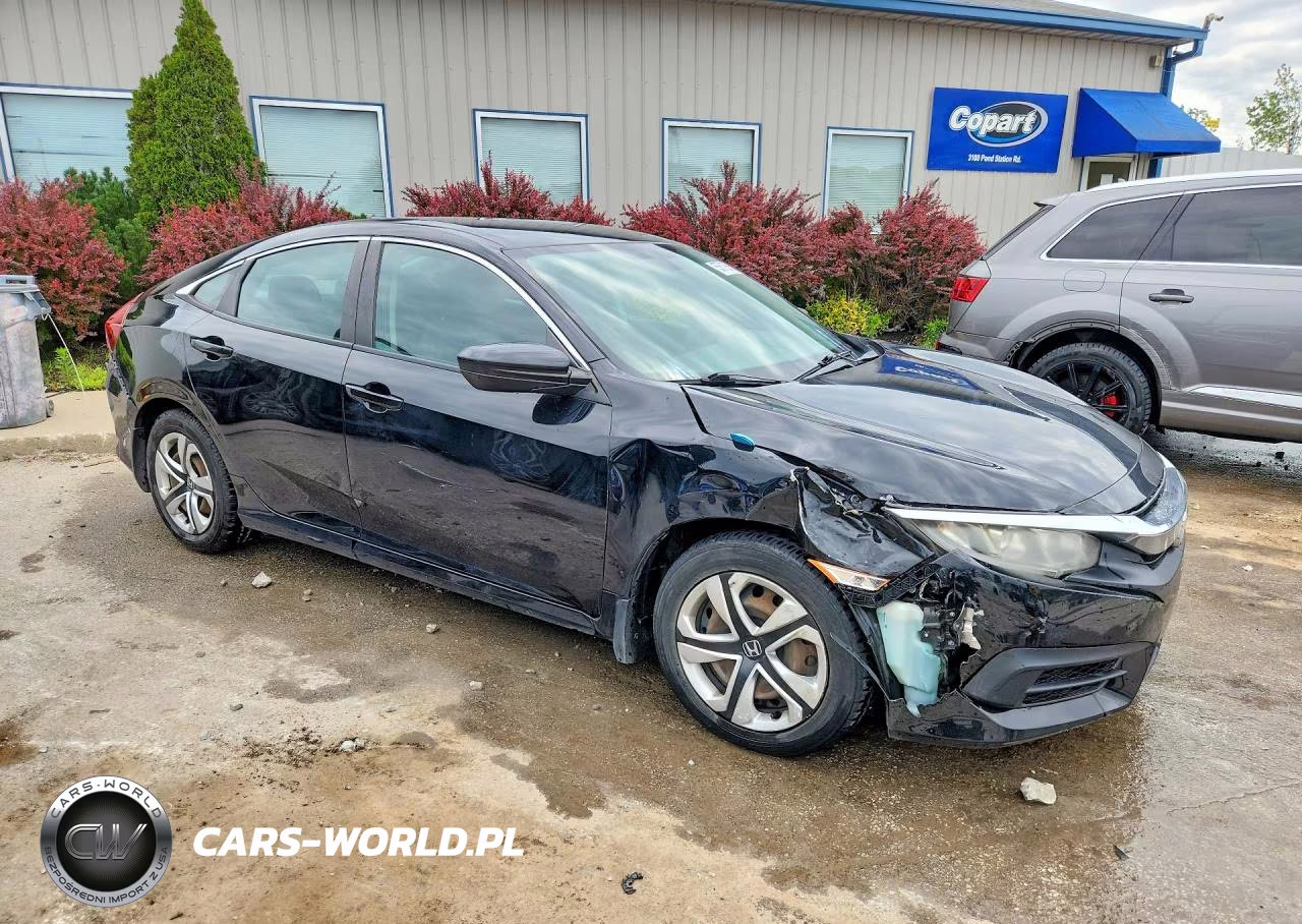 2016 Honda Civic Lx VIN:19XFC2F56GE038219 - 4