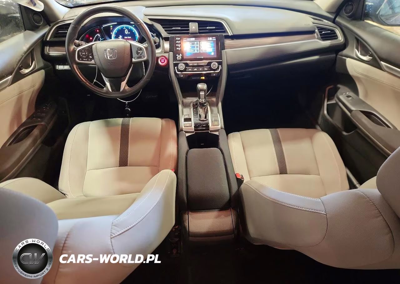 2019 Honda Civic Ex VIN:19XFC1F30KE206938 - 8