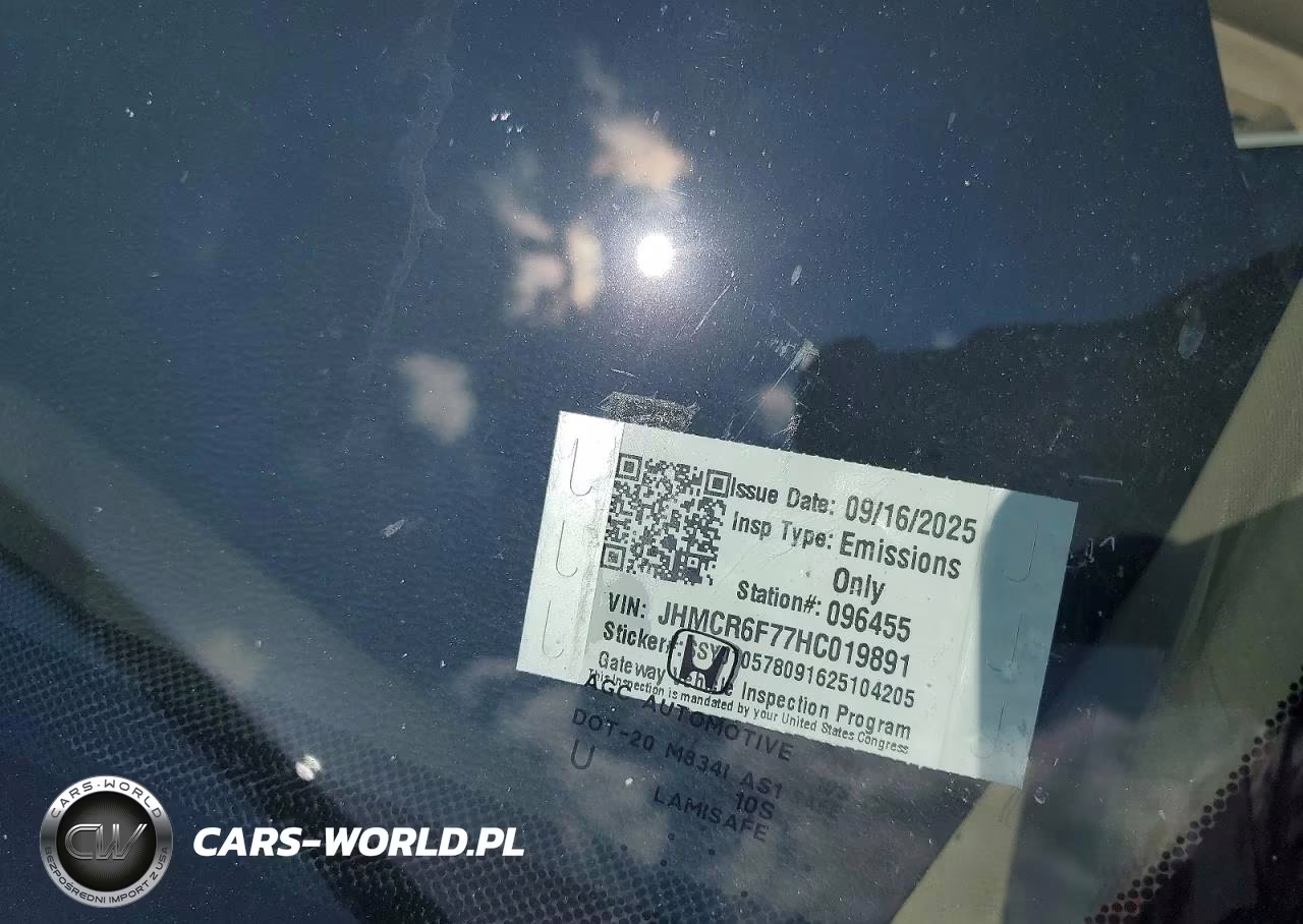 2017 Honda Accord Touring Hybrid VIN:JHMCR6F77HC019891 - 12