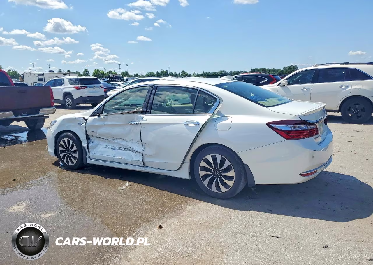 2017 Honda Accord Touring Hybrid VIN:JHMCR6F77HC019891 - 2