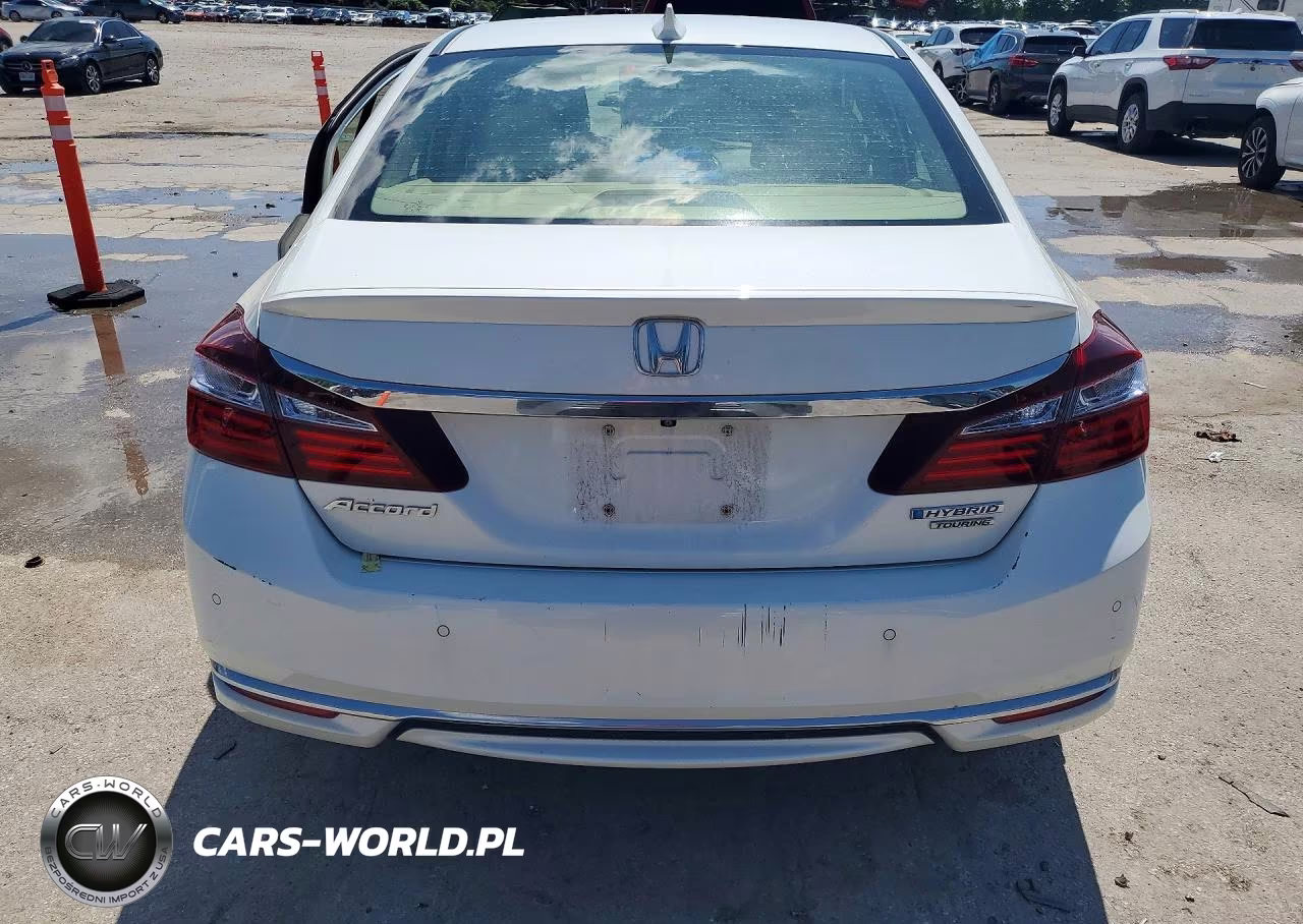 2017 Honda Accord Touring Hybrid VIN:JHMCR6F77HC019891 - 6