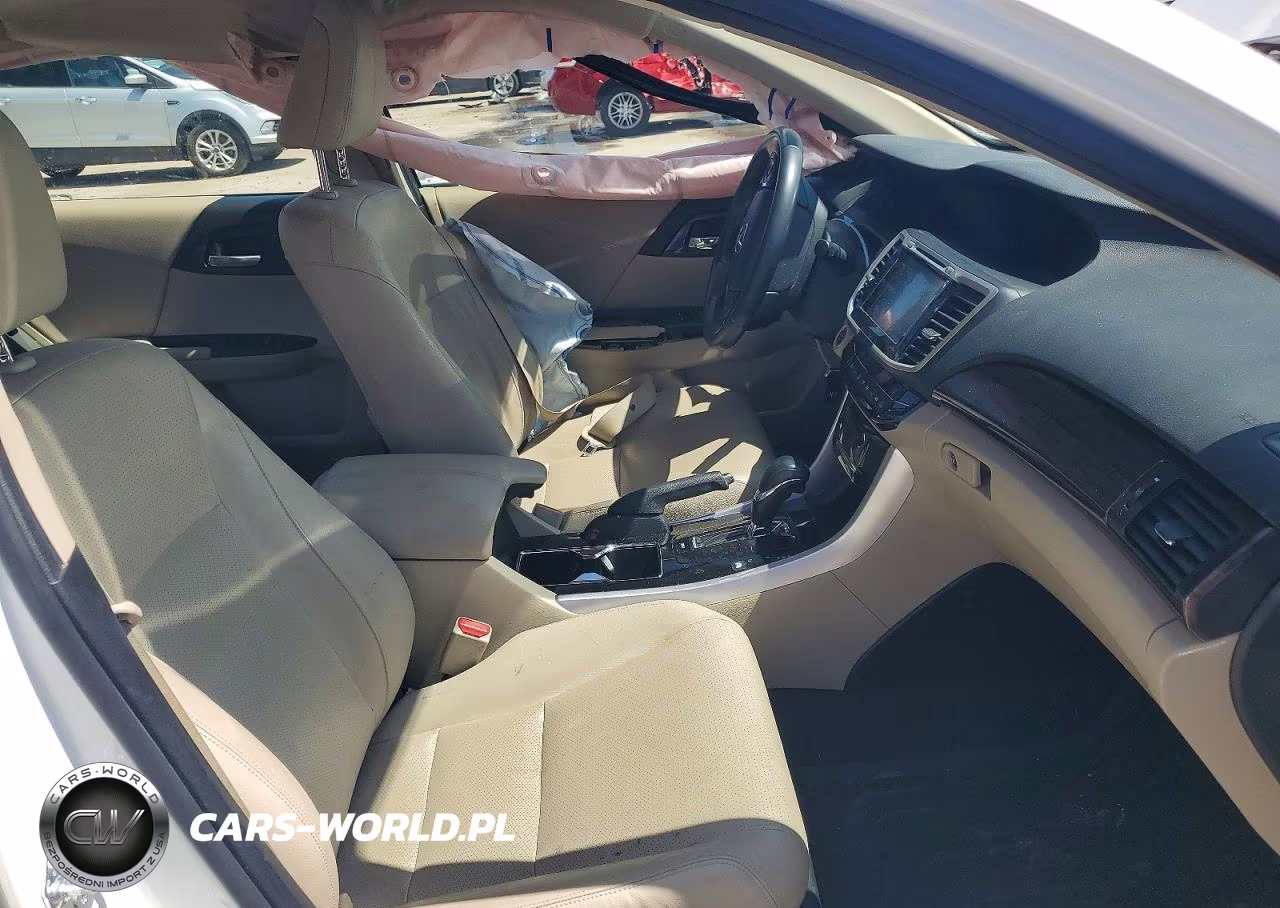 2017 Honda Accord Touring Hybrid VIN:JHMCR6F77HC019891 - 7