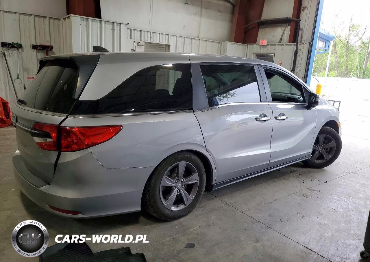 2022 Honda Odyssey Ex VIN:5FNRL6H53NB046612 - 3