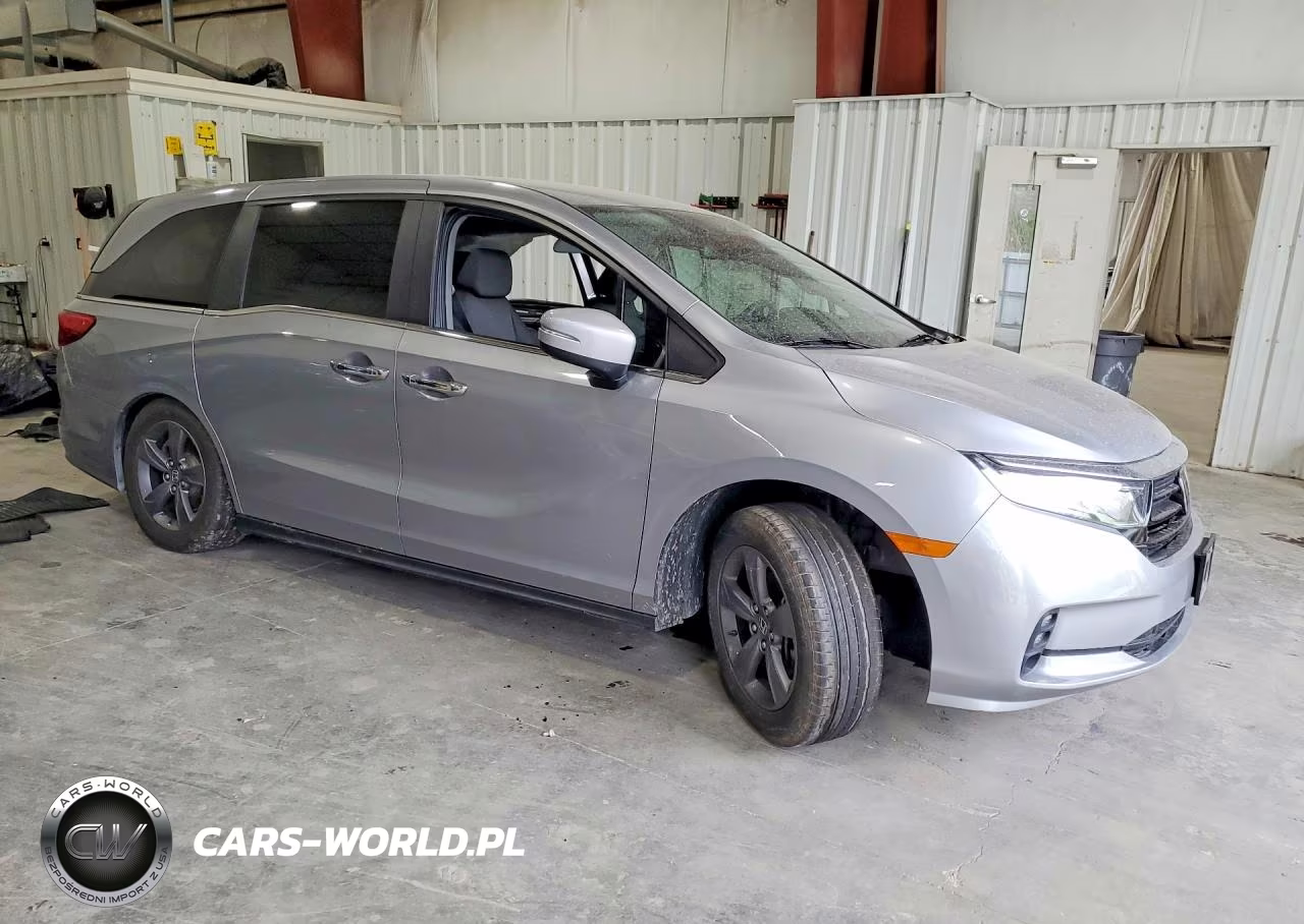 2022 Honda Odyssey Ex VIN:5FNRL6H53NB046612 - 4