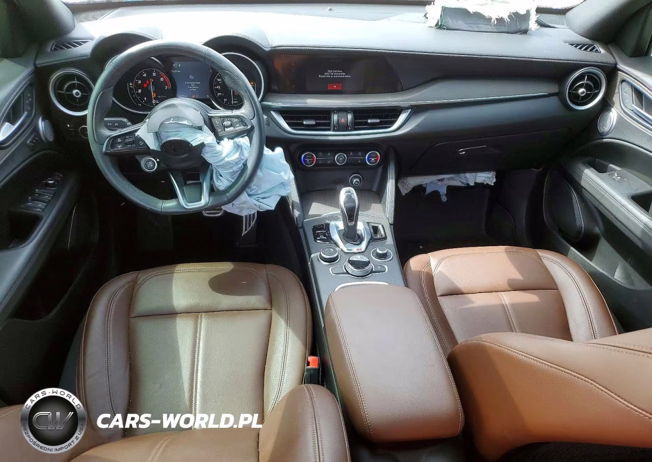 2022 Alfa Romeo Stelvio Ti VIN:ZASPAKBN5N7D33400 - 8