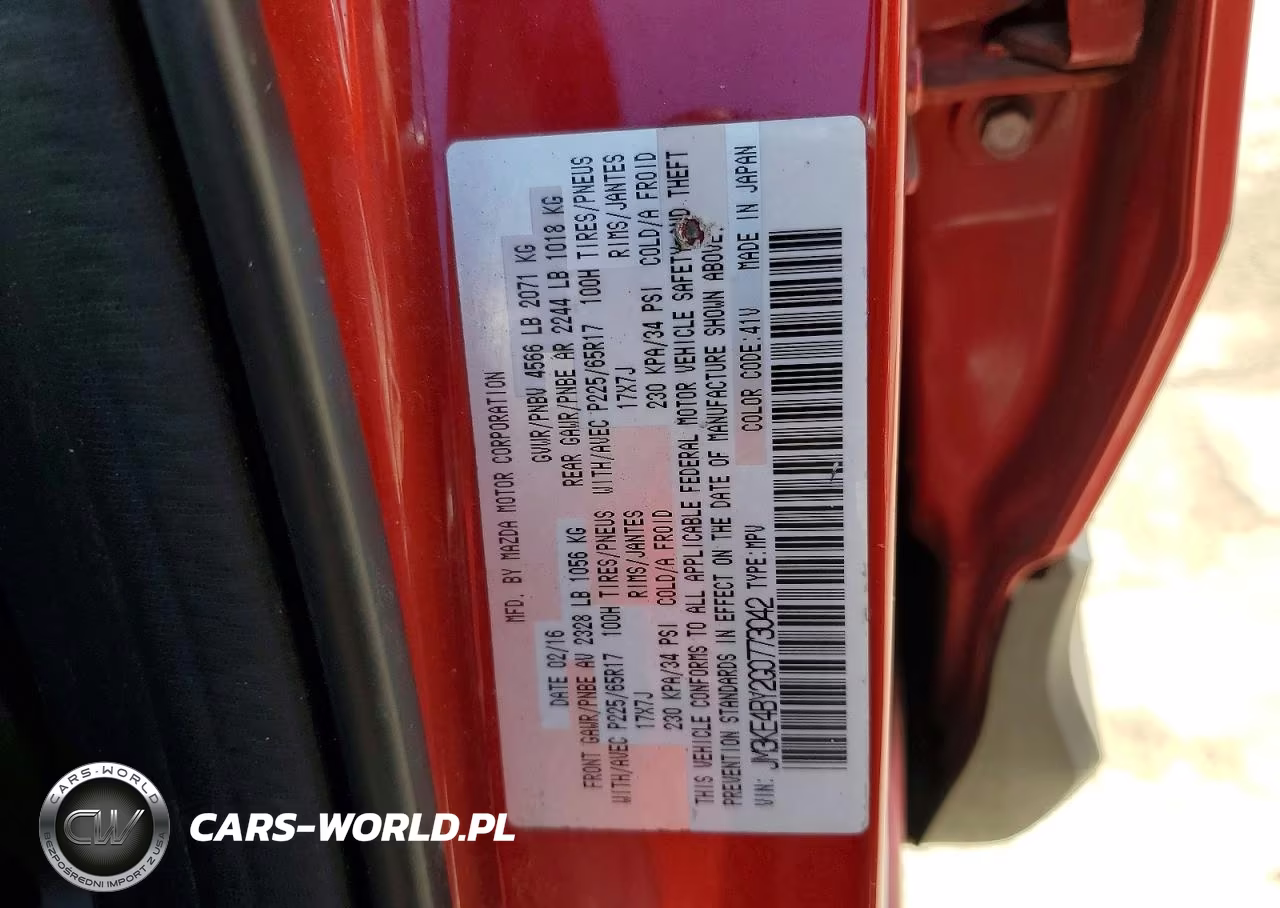 2016 Mazda Cx-5 Sport VIN:JM3KE4BY2G0773042 - 13