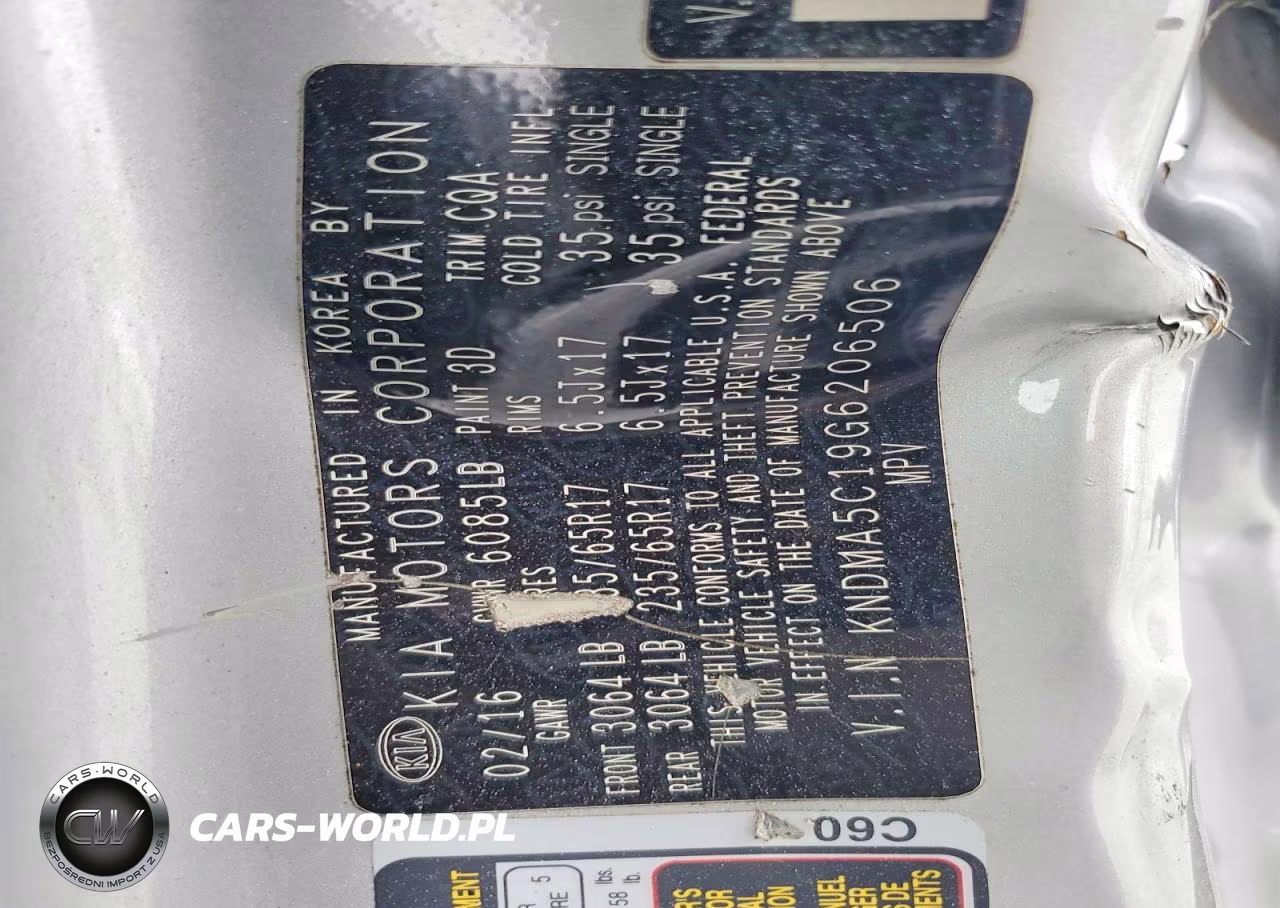 2016 Kia Sedona L VIN:KNDMA5C19G6206506 - 13