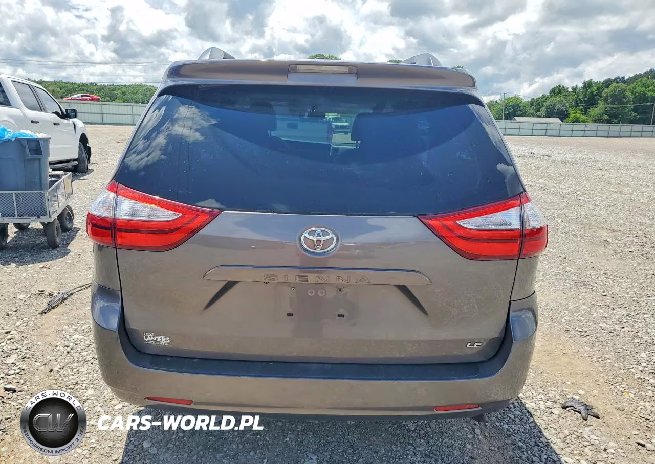 2015 Toyota Sienna Le VIN:5TDKK3DCXFS601298 - 6