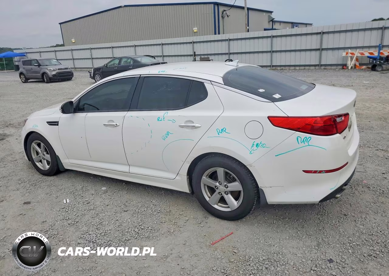 2015 Kia Optima Lx VIN:KNAGM4A74F5627833 - 2