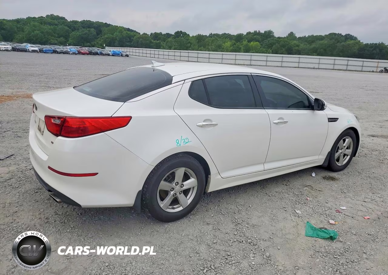 2015 Kia Optima Lx VIN:KNAGM4A74F5627833 - 3