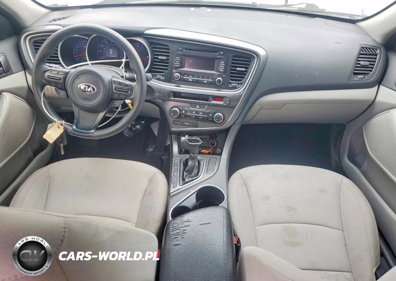 2015 Kia Optima Lx VIN:KNAGM4A74F5627833 - 8