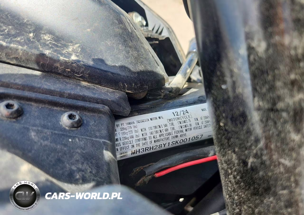 2025 Yamaha Mtn320 Ac VIN:MH3RH28Y1SK001057 - 9