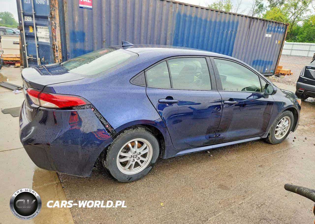 2022 Toyota Corolla Le VIN:JTDEAMDE1NJ045501 - 3