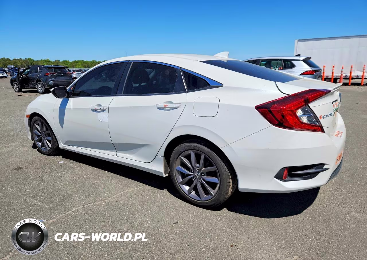 2019 Honda Civic Ex VIN:19XFC1F35KE210046 - 2