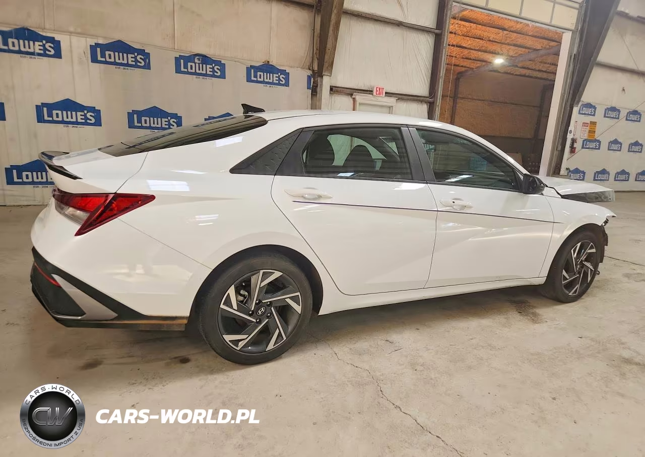 2025 Hyundai Elantra Sel Sport VIN:KMHLM4DG0SU008767 - 3