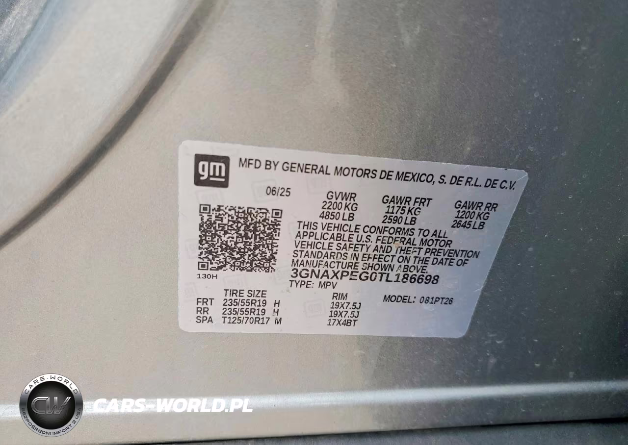 2026 Chevrolet Equinox Lt VIN:3GNAXPEG0TL186698 - 13