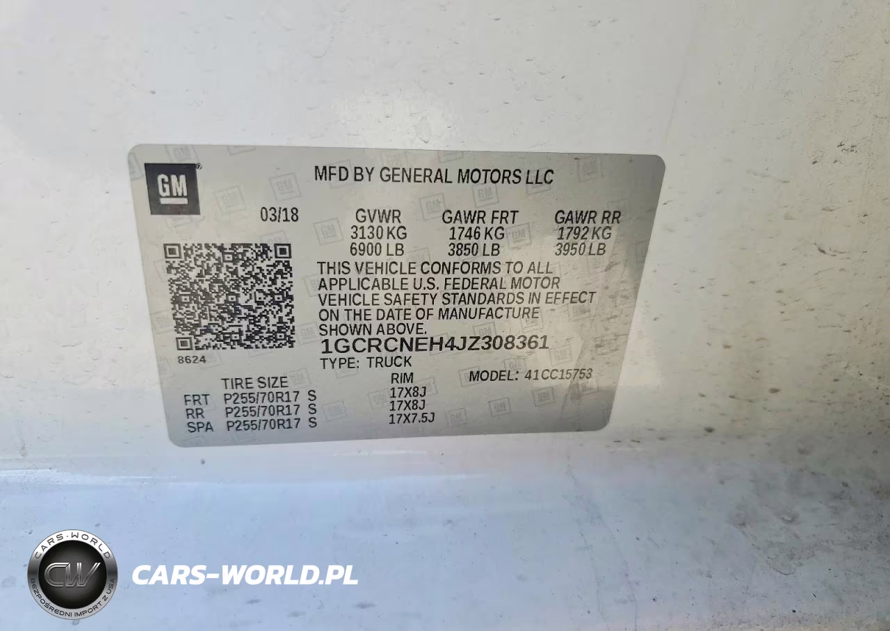 2018 Chevrolet Silverado C1500 VIN:1GCRCNEH4JZ308361 - 12
