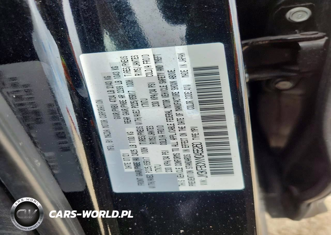 2021 Mazda Cx-5 Touring VIN:JM3KFBCMXM0455260 - 14
