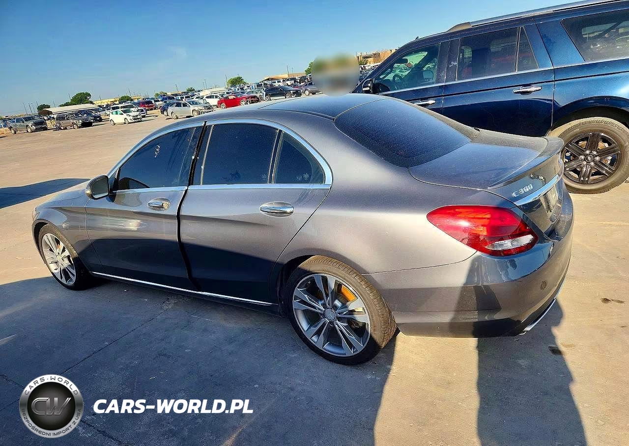 2017 Mercedes-Benz C 300 VIN:55SWF4JB8HU176466 - 2