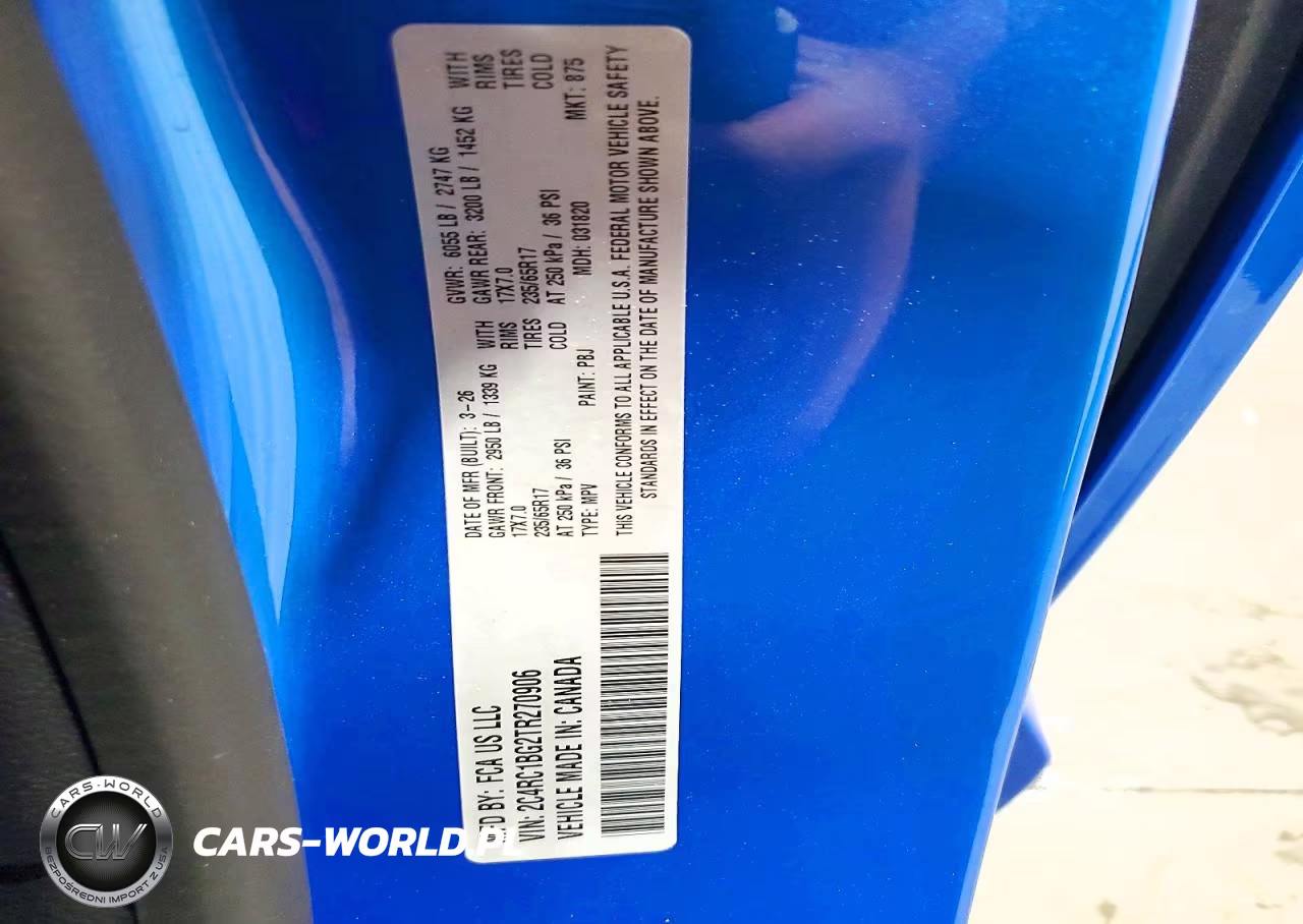 2026 Chrysler Pacifica Select VIN:2C4RC1BG2TR270906 - 13