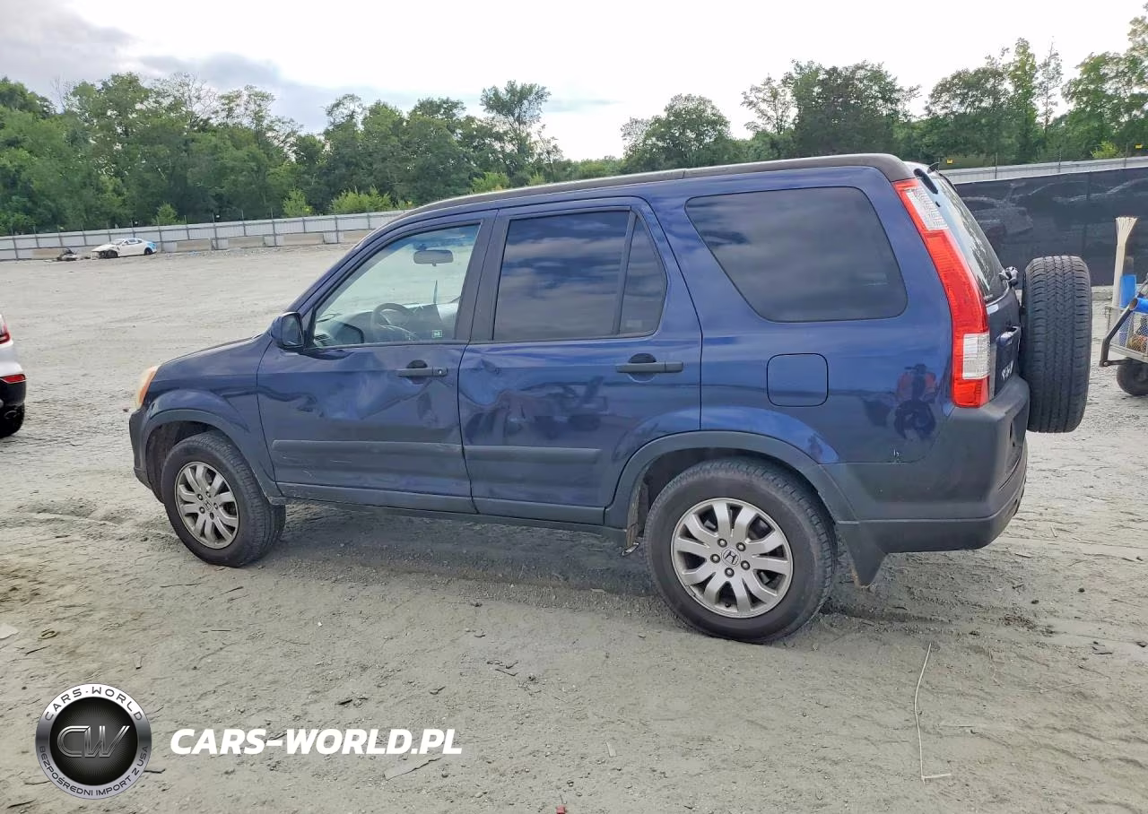 2006 Honda Cr-V Ex VIN:SHSRD78866U433047 - 2