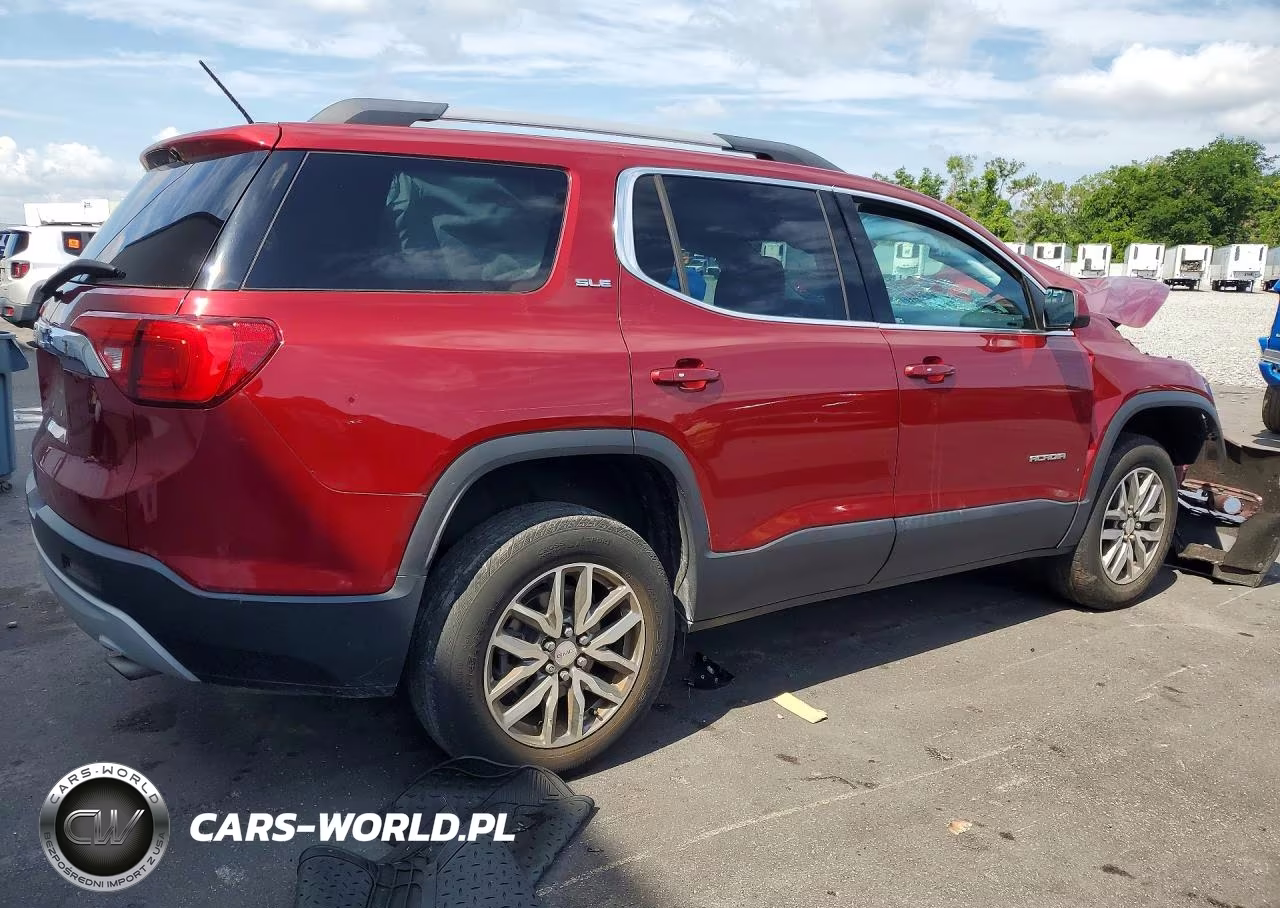 2019 GMC Acadia Sle VIN:1GKKNLLA7KZ117495 - 3