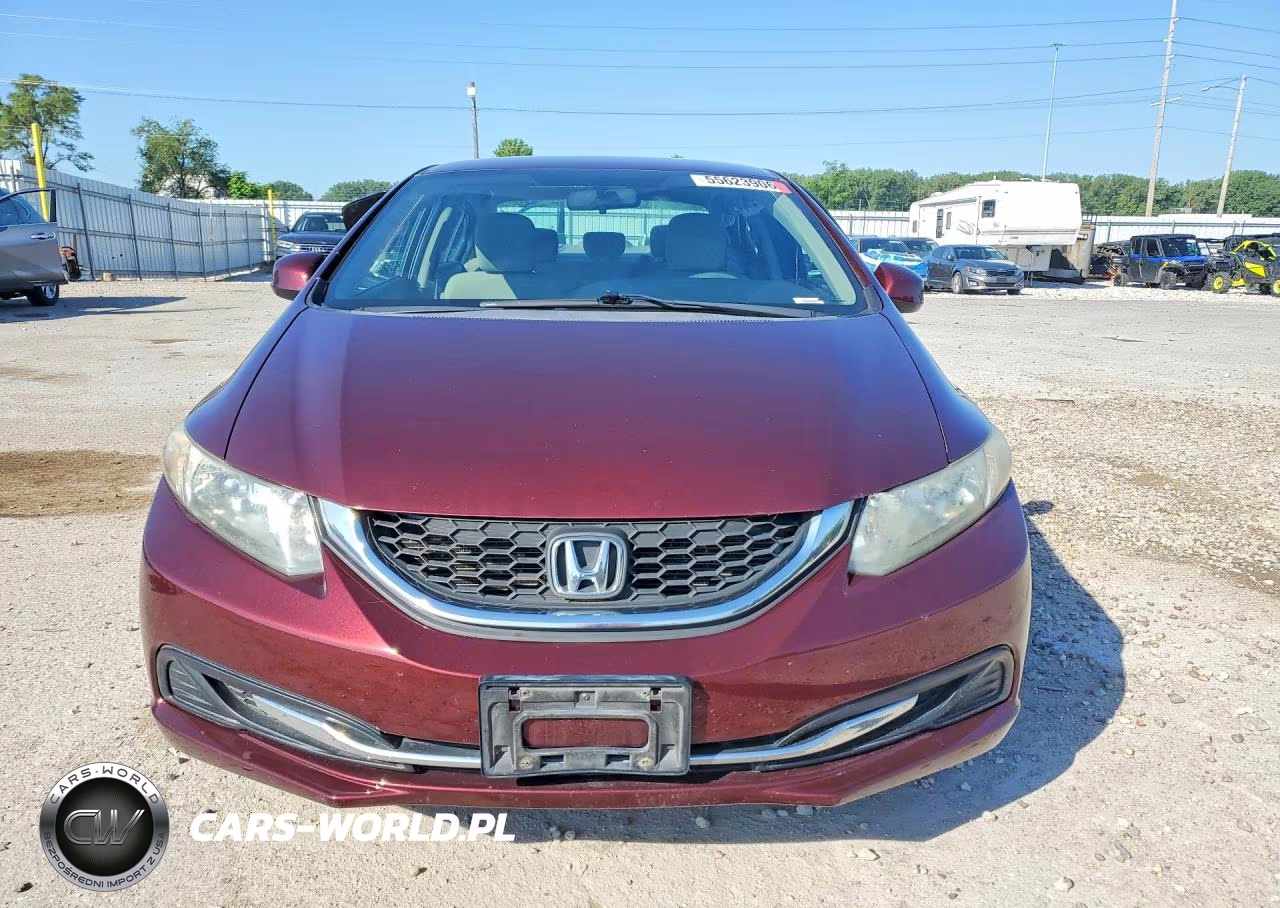 2013 Honda Civic Lx VIN:19XFB2F52DE040676 - 5