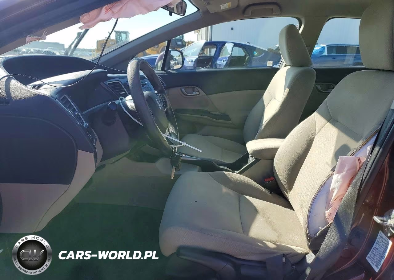 2013 Honda Civic Lx VIN:19XFB2F52DE040676 - 7