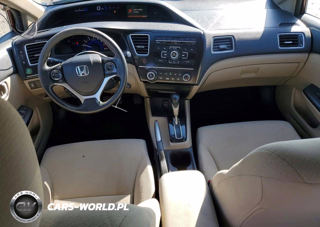 2013 Honda Civic Lx VIN:19XFB2F52DE040676 - 8