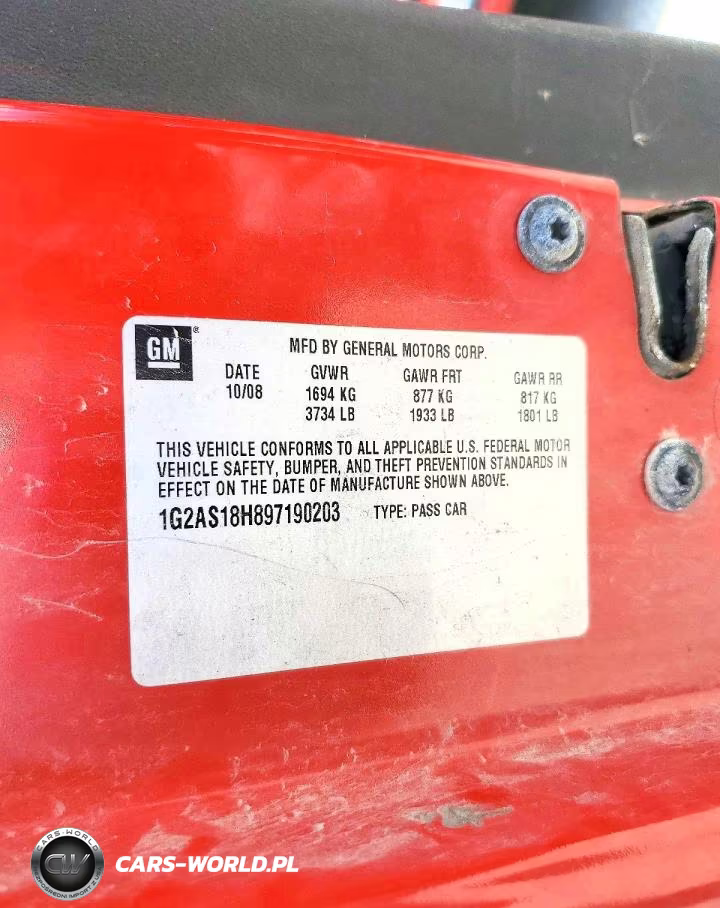 2009 Pontiac G5 VIN:1G2AS18H897190203 - 13
