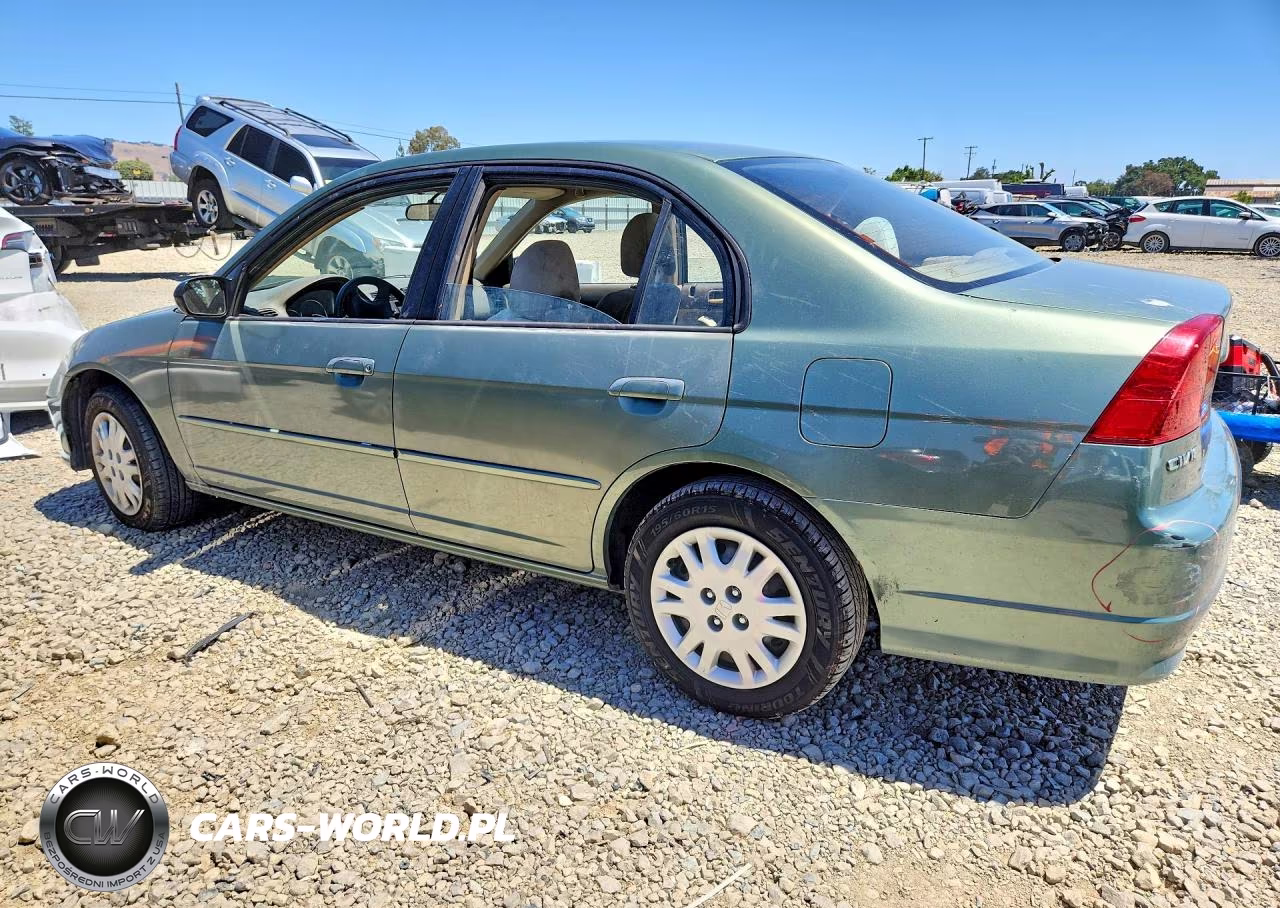 2004 Honda Civic Lx VIN:2HGES16514H514337 - 2