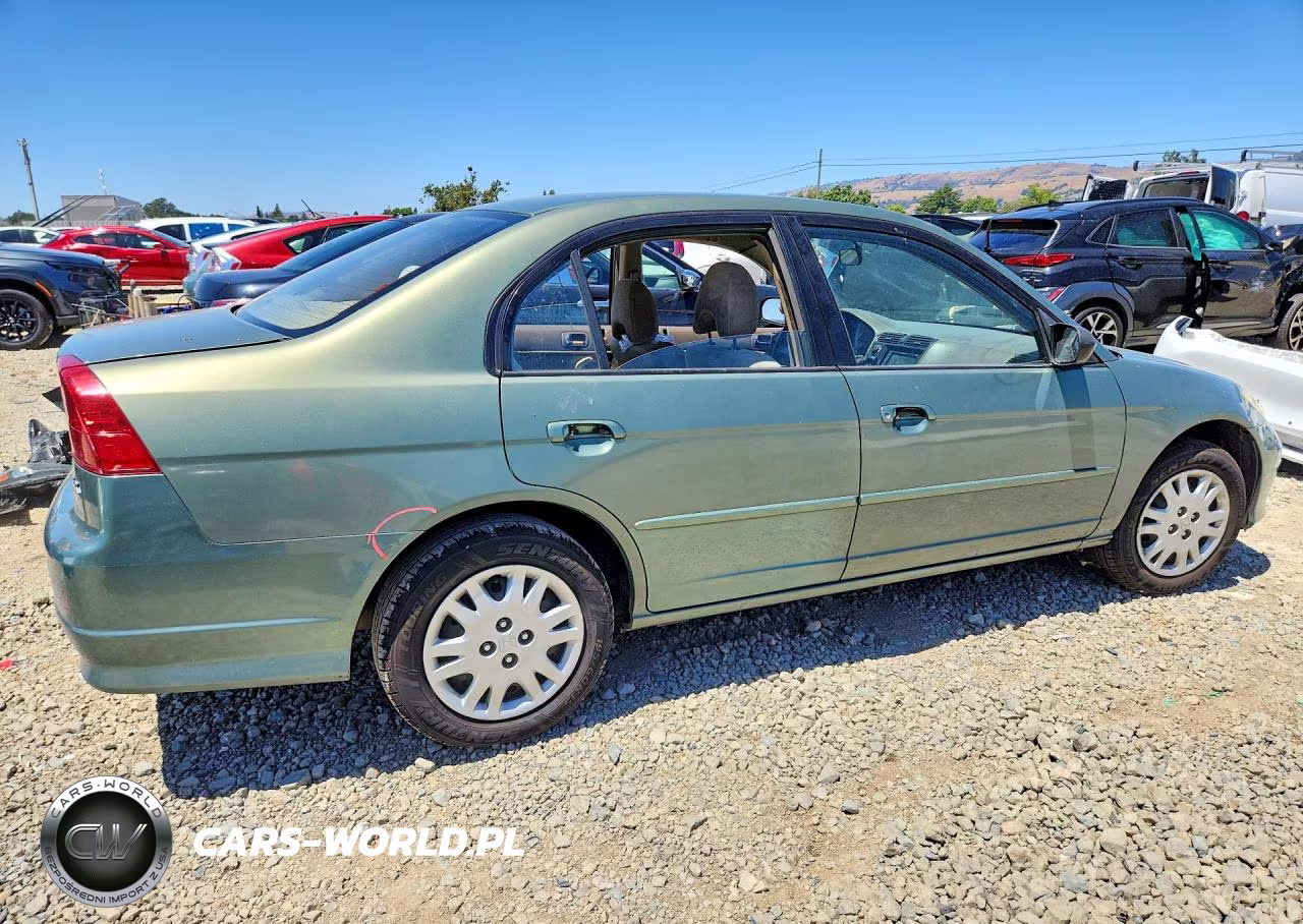 2004 Honda Civic Lx VIN:2HGES16514H514337 - 3