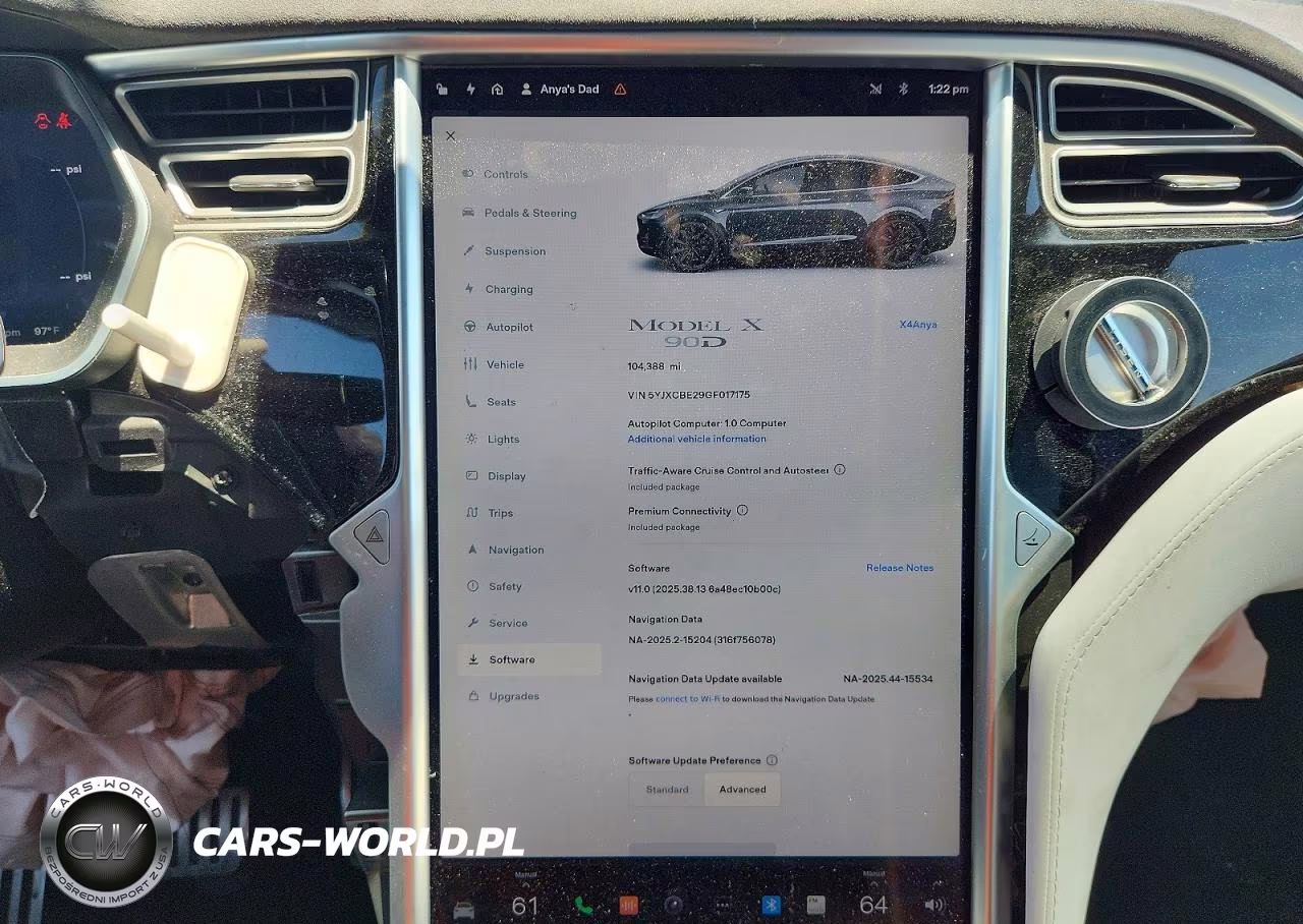 2016 Tesla Model X VIN:5YJXCBE29GF017175 - 9