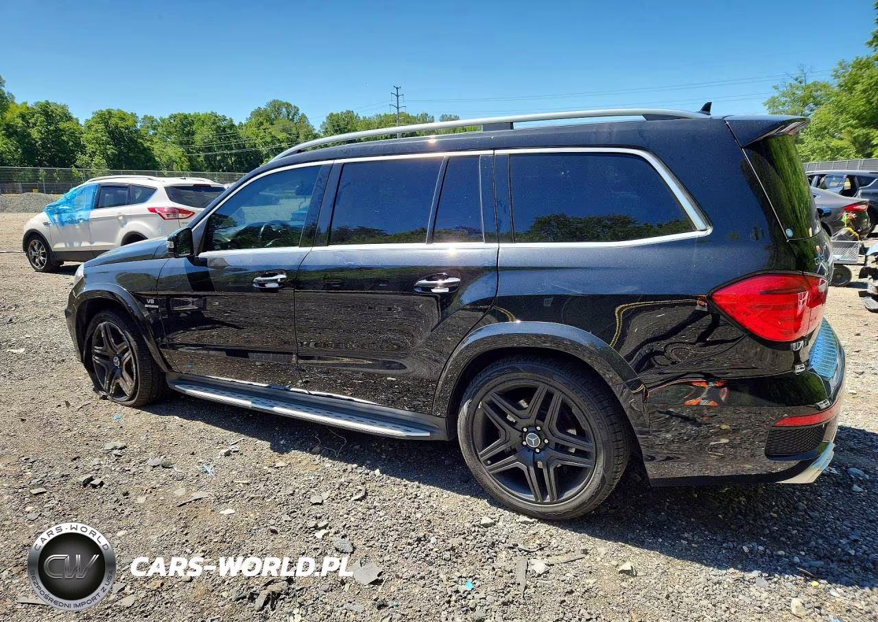 2016 Mercedes-Benz Gl 63 Amg VIN:4JGDF7EE4GA673080 - 2