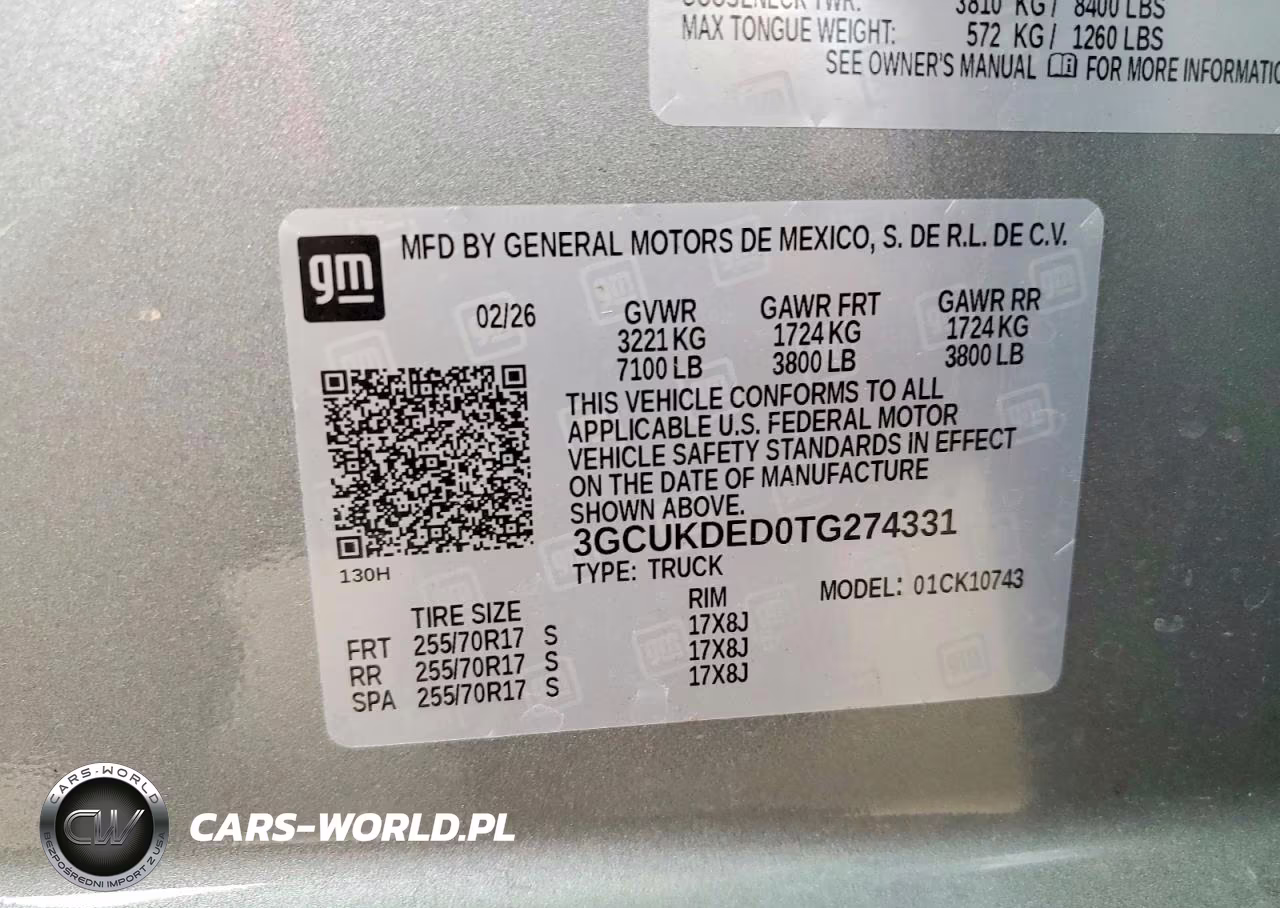 2026 Chevrolet Silverado K1500 Lt VIN:3GCUKDED0TG274331 - 13