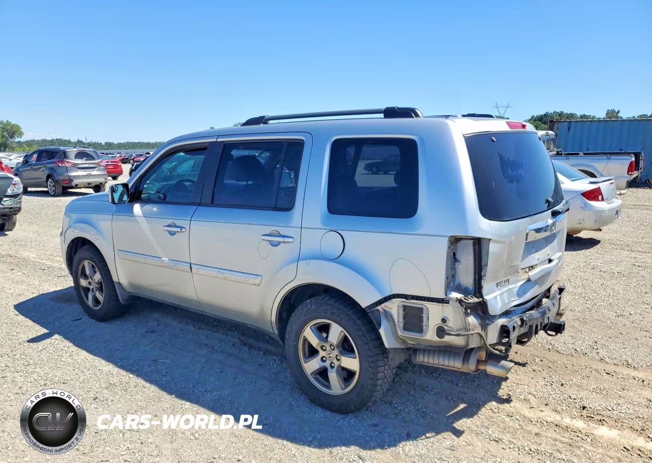 2010 Honda Pilot Exl VIN:5FNYF3H52AB015587 - 2