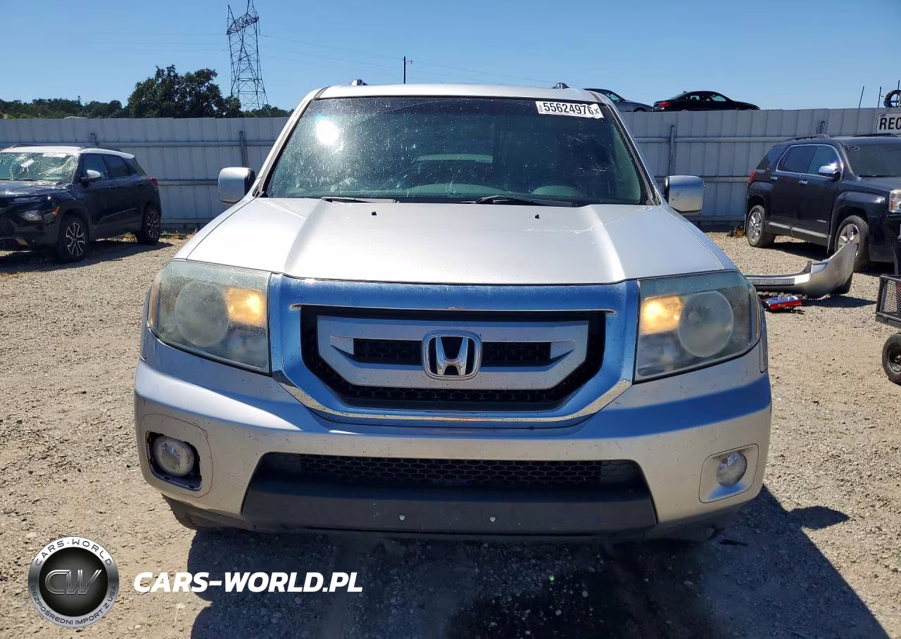 2010 Honda Pilot Exl VIN:5FNYF3H52AB015587 - 5